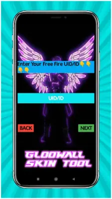 GlooWall Skin Tool FF. android App screenshot 1